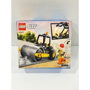 LEGO City Steamroller 60384 – New Sealed Box – Construction Toy Set